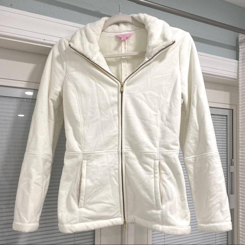 Lilly Pulitzer Fleece Coat